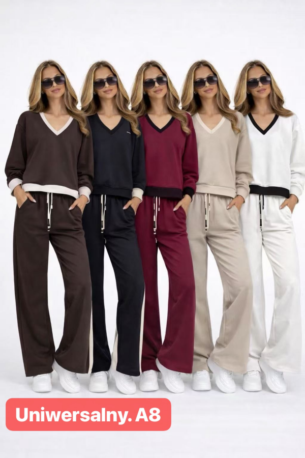 Komplet damskie Roz Standard, Mix Kolor Paczka 10 szt